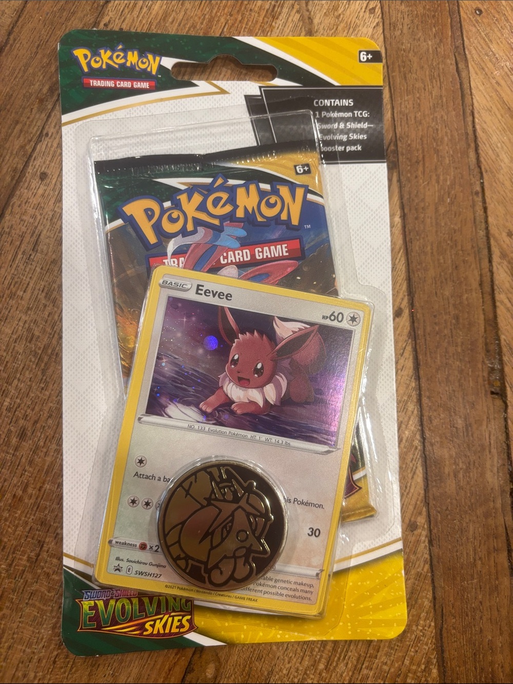 Pokémon Evolving Skies
Booster Pack 1 Pack Blister Eevee Promo English 2021